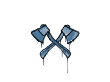 Versiegeltes Graffito | X-Axes
