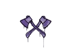 Sealed Graffiti | X-Axes (Monster Purple)