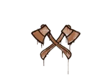 Versiegeltes Graffito | X-Axes