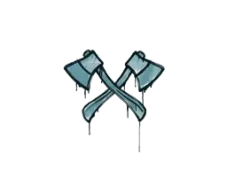Versiegeltes Graffito | X-Axes