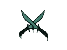 Versiegeltes Graffito | X-Knives