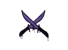 Grafíti selado | X-Knives (Monster Purple)