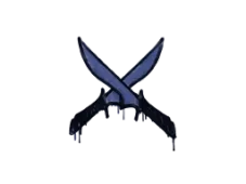 Versiegeltes Graffito | X-Knives