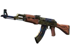 Souvenir AK-47 | Case Hardened (Battle-Scarred)