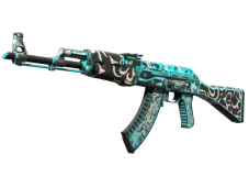 Souvenir AK-47 | Frontside Misty (Well-Worn)