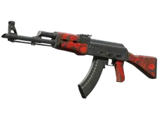 Souvenir AK-47 | Red Laminate (Battle-Scarred)