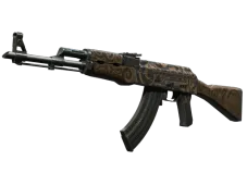 Souvenir AK-47 | Uncharted (Well-Worn)