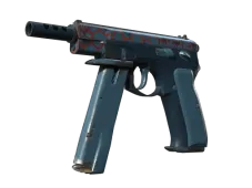 Souvenir CZ75-Auto | Hexane (Well-Worn)
