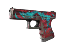 Souvenir Glock-18 | Water Elemental (Battle-Scarred)