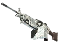 Souvenir M249 | Blizzard Marbleized (Minimal Wear)