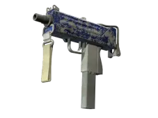 Souvenir MAC-10 | Lapis Gator (Battle-Scarred)
