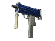 Souvenir MAC-10 | Lapis Gator (Well-Worn)