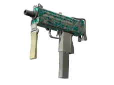 Souvenir MAC-10 | Malachite (Battle-Scarred)