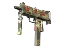 Souvenir MAC-10 | Monkeyflage (Well-Worn)