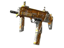 Souvenir MP7 | Amberline (Battle-Scarred)