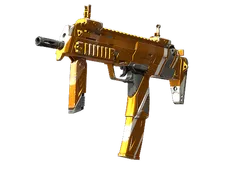 Souvenir MP7 | Amberline (Well-Worn)