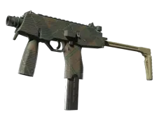 Souvenir MP9 | Green Plaid (Well-Worn)