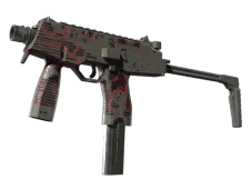 Souvenir MP9 | Ruby Poison Dart (Battle-Scarred)