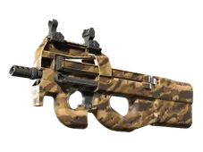 P90 | Desert Halftone (Well-Worn)
