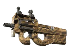 Souvenir P90 | Desert Halftone (Well-Worn)