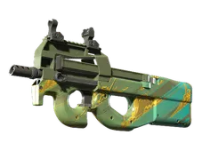P90 | Mustard Gas (Well-Worn)
