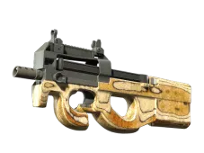 Souvenir P90 | Shapewood (Minimal Wear)
