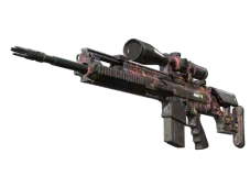 Souvenir SCAR-20 | Poultrygeist (Battle-Scarred)