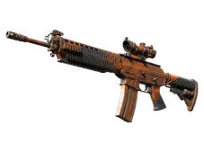 SG 553 | Basket Halftone (Factory New)