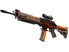 Souvenir SG 553 | Tiger Moth (Well-Worn)