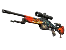Souvenir SSG 08 | Dragonfire (Minimal Wear)