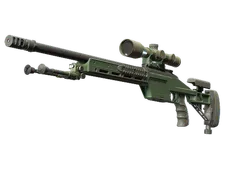 Souvenir SSG 08 | Green Ceramic (Well-Worn)