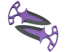 ★ StatTrak™ Shadow Daggers | Ultraviolet (Factory New)