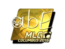 Sticker | abE (Gold) | MLG Columbus 2016