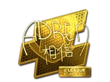 Sticker | AdreN (Gold) | Atlanta 2017