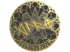 Sticker | afro (Gold) | Cologne 2026