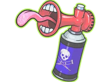 Sticker | Airhorn (Glitter)