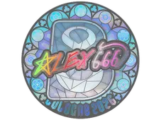 Sticker | alex666 (Holo) | Cologne 2026