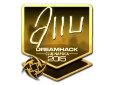 Sticker | allu (Gold) | Cluj-Napoca 2015
