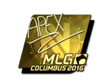 Sticker | apEX (Gold) | MLG Columbus 2016