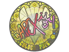 Sticker | apEX (Holo) | Cologne 2026
