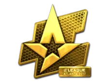 Sticker | Astralis (Gold) | Atlanta 2017