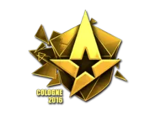Sticker | Astralis (Gold) | Cologne 2016