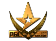 Sticker | Astralis (Gold) | Krakow 2017
