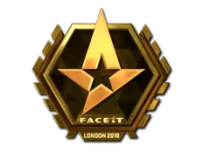 Sticker | Astralis (Gold) | London 2018