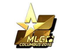 Sticker | Astralis (Gold) | MLG Columbus 2016