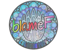 Sticker | blameF (Holo) | Cologne 2026