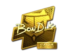 Sticker | bondik (Gold) | Atlanta 2017