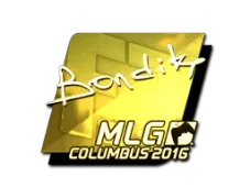 Sticker | bondik (Gold) | MLG Columbus 2016