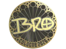 Sticker | br0 (Gold) | Cologne 2026