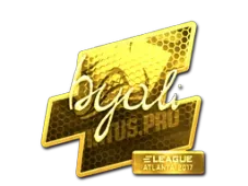 Sticker | byali (Gold) | Atlanta 2017